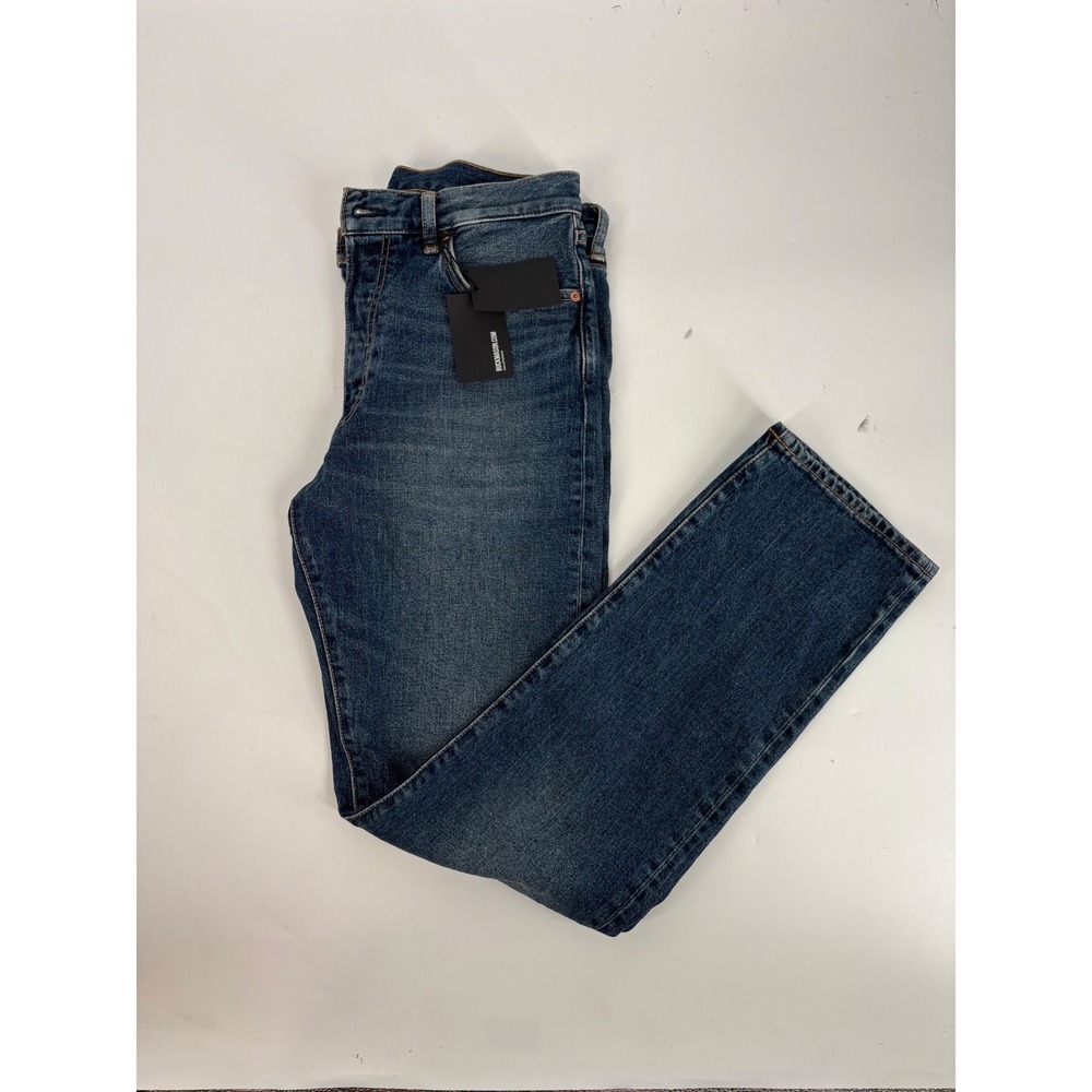 Buck Mason Ford Standard Japanese Denim Jeans Indigo Blue 30 see measurements